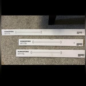 IKEA KUNGSFORS White Rail Set